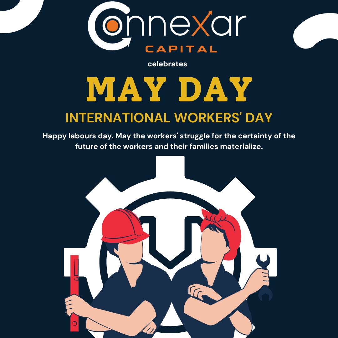 🎉 Happy May Day from Connexar Capital! 🌺 Let's Celebrate the Spirit of Spring and Success Together! 🌟

Let's make this May Day a memorable one filled with profitable trades and financial empowerment! 🚀

#ConnexarCapital #MayDay #CelebrateSuccess #ForexTrading