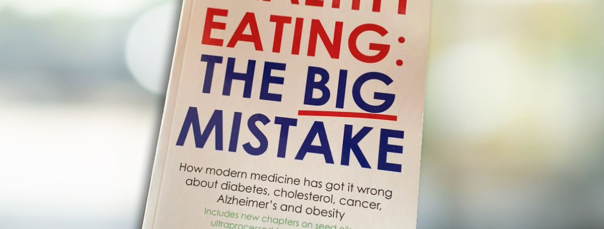 The new edition of 'Healthy Eating: The Big Mistake' will be launched on Friday 10th May (18.00) at The Elsworth Mill in Skipton.

lowcarbskipton.com/healthy-eating…