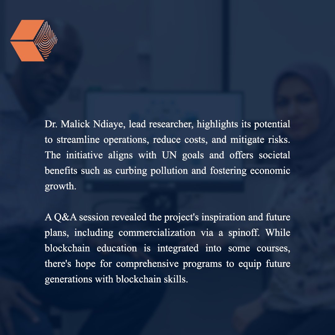 unlockbc's tweet image. #AUS introduced a cutting-edge #blockchainsystem for #carboncredits #trading, enhancing #transparency and #efficiency in combating climate change with plans for #commercialization.
@AUSharjah

Read more 🔗 
t.ly/thPQz

#Crypto #UnlockBlockchain #CryptoNews…