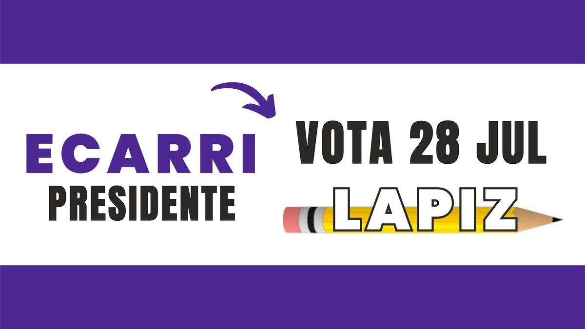 VOTA INTELIGENTE - ESTE 28 DE JULIO. #venezuela #ecarri #ecarripresidente #vota #alianzalapiz #turmero #aragua #vota28julio #presidenciales #votocastigo #votainteligente