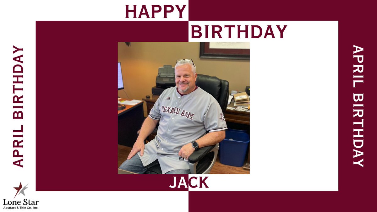 AbstractLone's tweet image. As we close out the month, join us in wishing Jack Campbell a Very Happy April Birthday!