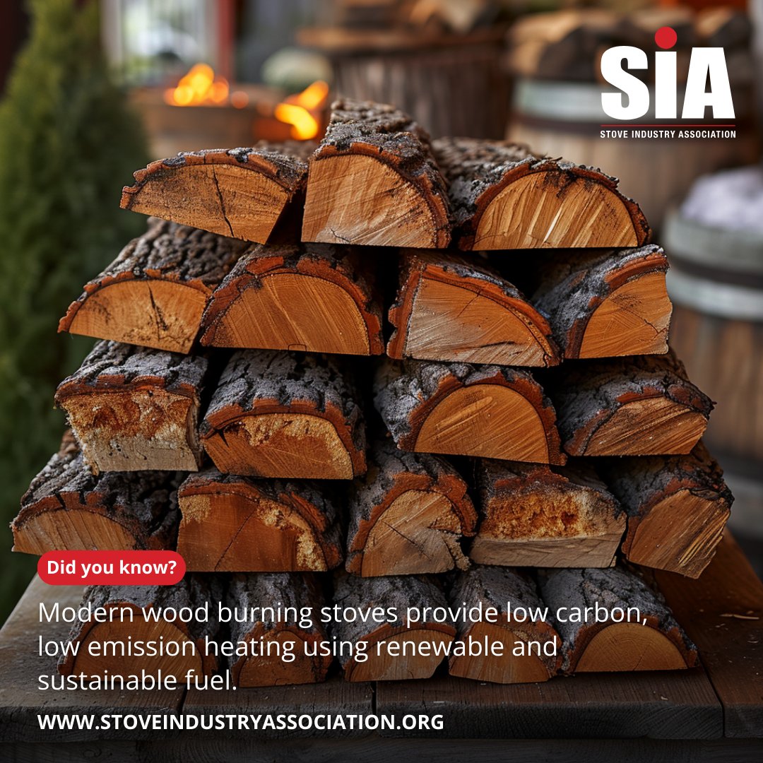 For more helpful facts and information on buying and running a wood burning stove, visit our website ⬇️🔥⁣ ⁣ stoveindustryassociation.org #woodburning #woodburningstove #woodburningstoves