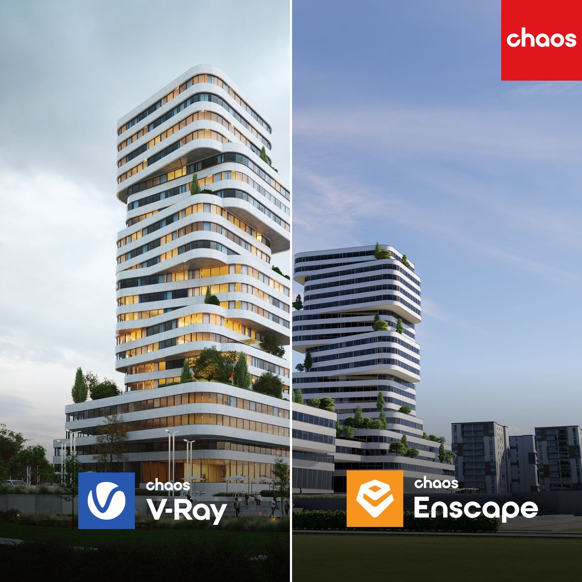 Mediaworks3D's tweet photo. Enscape + V-Ray 💪 : le duo ultime pour la visualisation architecturale. Transférez vos projets d'Enscape vers V-Ray sans effort 🔄. Gagnez du temps , connectez designers et artistes, et conservez vos décisions de conception. Render dans V-Ray. #chaosenscape#vraychaos#3Dlovers https://t.co/b31IYcr7hX