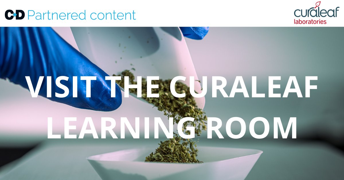 Looking to learn more about medicinal cannabis? Visit the Curaleaf Learning Room, available exclusively on our C+D Community. #partneredcontent #communitypharmacists #medicalcannabis #CPD ow.ly/lpB250RgUxB