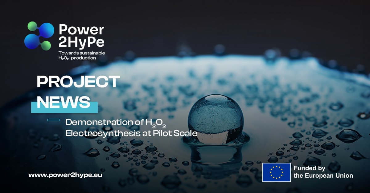 The main goal of #WP6 is to carry out a mid-scale pilot study, evaluating the feasibility, timeline, costs, and scalability necessary for designing and launching a commercial-scale electrolytic #HydrogenPeroxide production process. 📊
➕👇
bit.ly/4akJtPd
