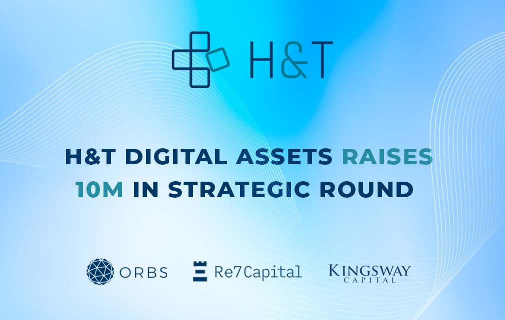 Harris and Trotter Digital Assets is excited to announce a 10M fundraise, led by @orbs_network