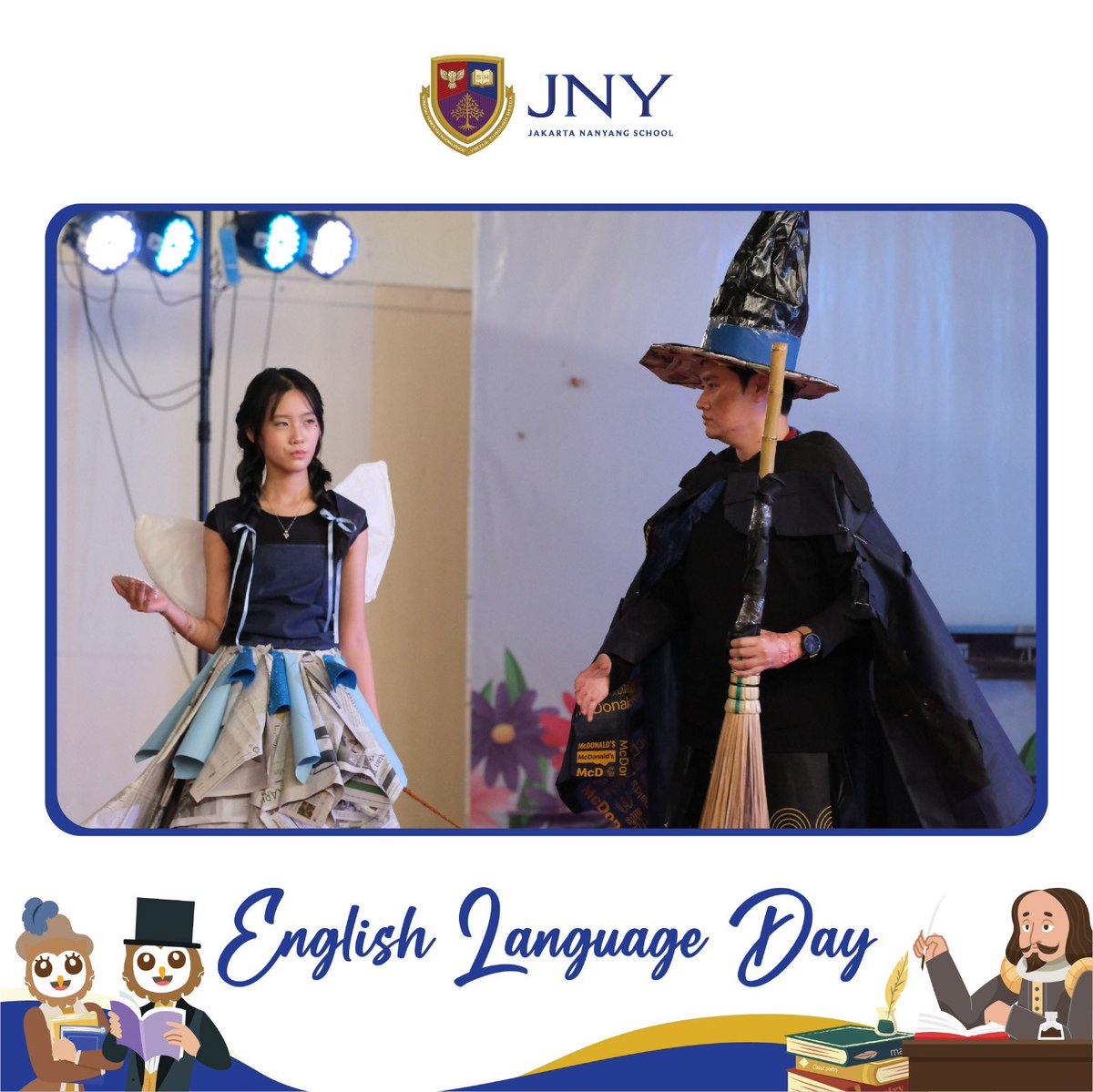 What a fantastic celebration of English Language Day at JNY! 

We had an amazing day filled with creativity and talent as we honoured the universality and richness of the English language. 

#JNYSchool #children #school #Kindergarten #PrimarySchool #SecondarySchool #JuniorCollege