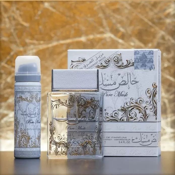 Musk Tahara et Pure Musk 

Pure Musk fragrance orientale. Ce Pure Musk parfum unisexe livre une interprétation inédite du musc tahara. Vous aimez le musc tahara?
 
Prix 🏷️ :12000