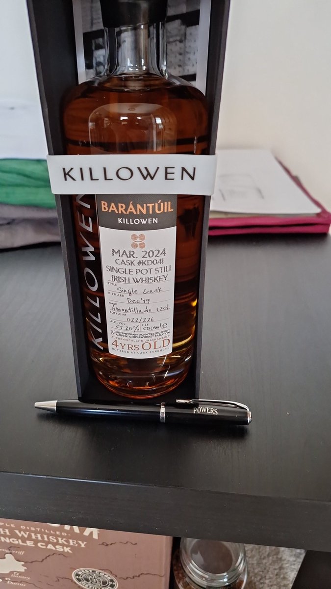 Aido62's tweet image. Ant all credit to Brendan and the team @KillowenWhiskey and the wonderful folk @jjfox for exemplary customer service as always. #Barantuil #killowendistillery #jjfox #singlepotstill