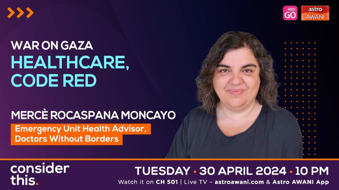 A new report warns thousands more lives in Gaza will be lost, beyond those killed by Israeli bombardments, following the complete destruction of healthcare systems. On #ConsiderThis I ask Mercè Rocaspana Moncayo @MSF about the “silent killings” resulting from lack of healthcare.