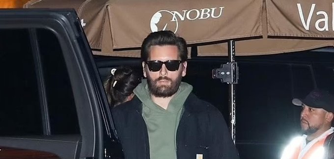Scott Disick Wears Sunglasses at Night and Layers Up in Baggy Clothes After Committing to 'Stop Taking Ozempic' Following Concerns from Ex Kourtney Kardashian