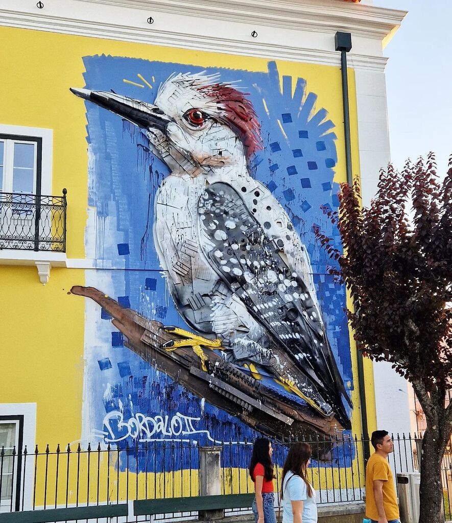 #Streetart by #BordaloII @b0rdalo_ii in #Mealhada, Portugal
Photo by @b0rdalo_ii
More pics at: ift.tt/Q5EF3ge
Via @cultureforfreedom @barbarapicci 

#streetartMealhada #streetartPortugal #Portugalstreetart #art #graffiti #murals #murales #urbana… instagr.am/p/C6YgpLGooMM/