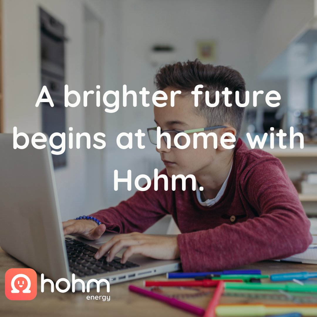 🌟 Who says homework needs to be a dim experience? 💡✨ Say goodbye to those dreaded power cuts during study time. With @HohmEnergy’s solar solutions, we keep your kids' laptops going and their minds glowing. #BrighterFuture #SolarPower #HohmEnergy 📚🔌