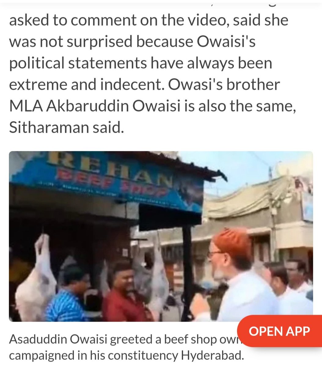 @indiatvnews 
watch your channel great news, disgusting to call owasi on aap ki adalat smiling @RajatSharmaLive after he said 'keep cutting our gaumata' in only Hindu nation, do you hv right to live in India, go to any Muslim nation live there-sick.

@VHPDigital