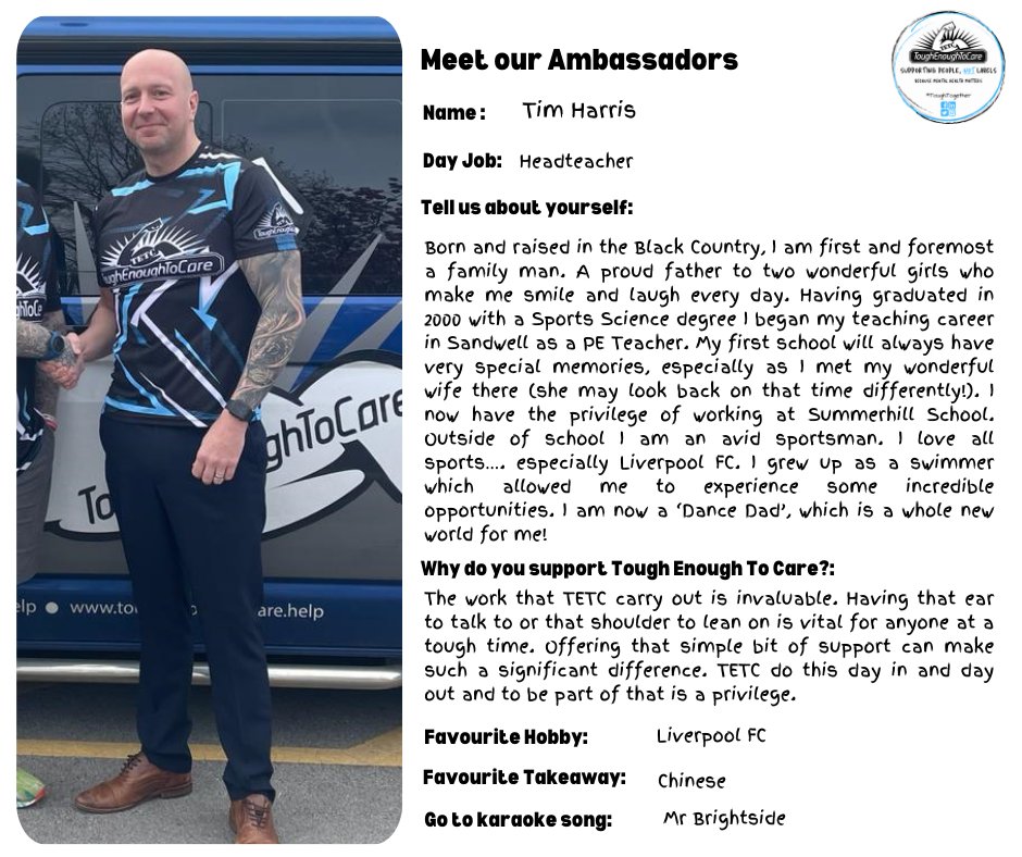 We are extremely excited to welcome our latest ambassador, Tim, head teacher of @SummerhillSch as our newest member of the TETC family 💙