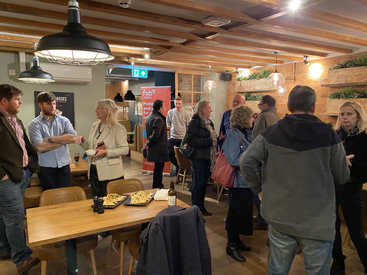 Our monthly #Leamington and #Warwick networking is back this week at @barandblock. Join us on Thursday 2 May for a post work drink and some informal and enjoyable networking - open to FSB members and non members fsb.org.uk/event-calendar…