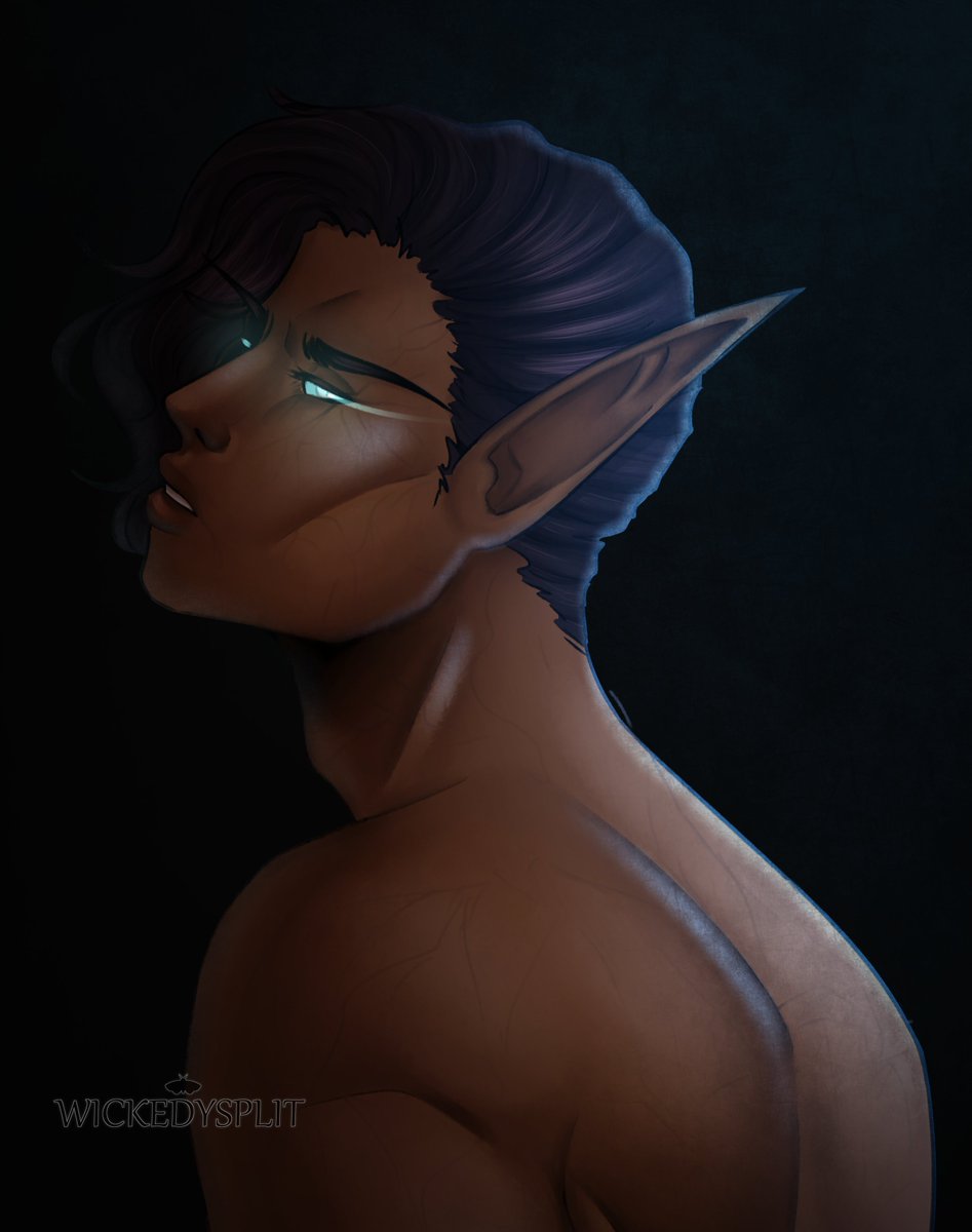 wickedyxsplit's tweet photo. -∙∙ ∙ cassian morrowveil ∙
tested out diff rendering style ft. @cadgersux 's darkfallen c:
#darkfallen #sanlayn #sindorei #belf #bloodelf #warcraftart https://t.co/vvVSYrLwb5