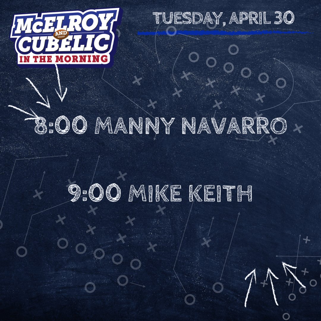 Tuesday #MacandCube 8:00 @Manny_Navarro talks @CanesFootball spring 9:00 @tennvoice talks @Titans Draft and offseason moves! 📻: @WJOX945 📱: joxfm.com