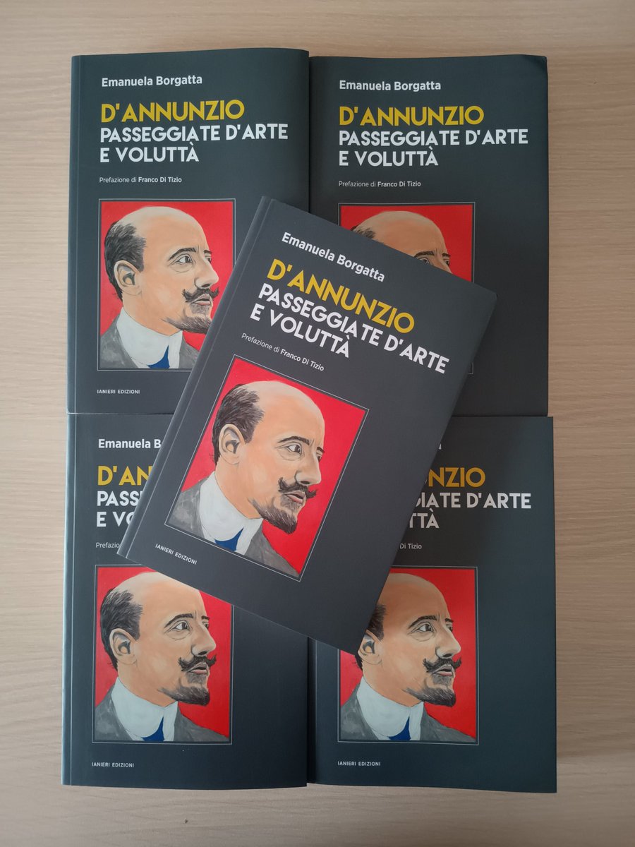 #dannunziopasseggiatedarteevolutta in tutto il suo splendore cartaceo.

In uscita in occasione del @salonelibro Off.

#dannunzio vi accompagnerà a #firenze #venezia #napoli #parigi #roma senza dimenticare il suo #abruzzo, sulle note di una colonna sonora d'eccezione.