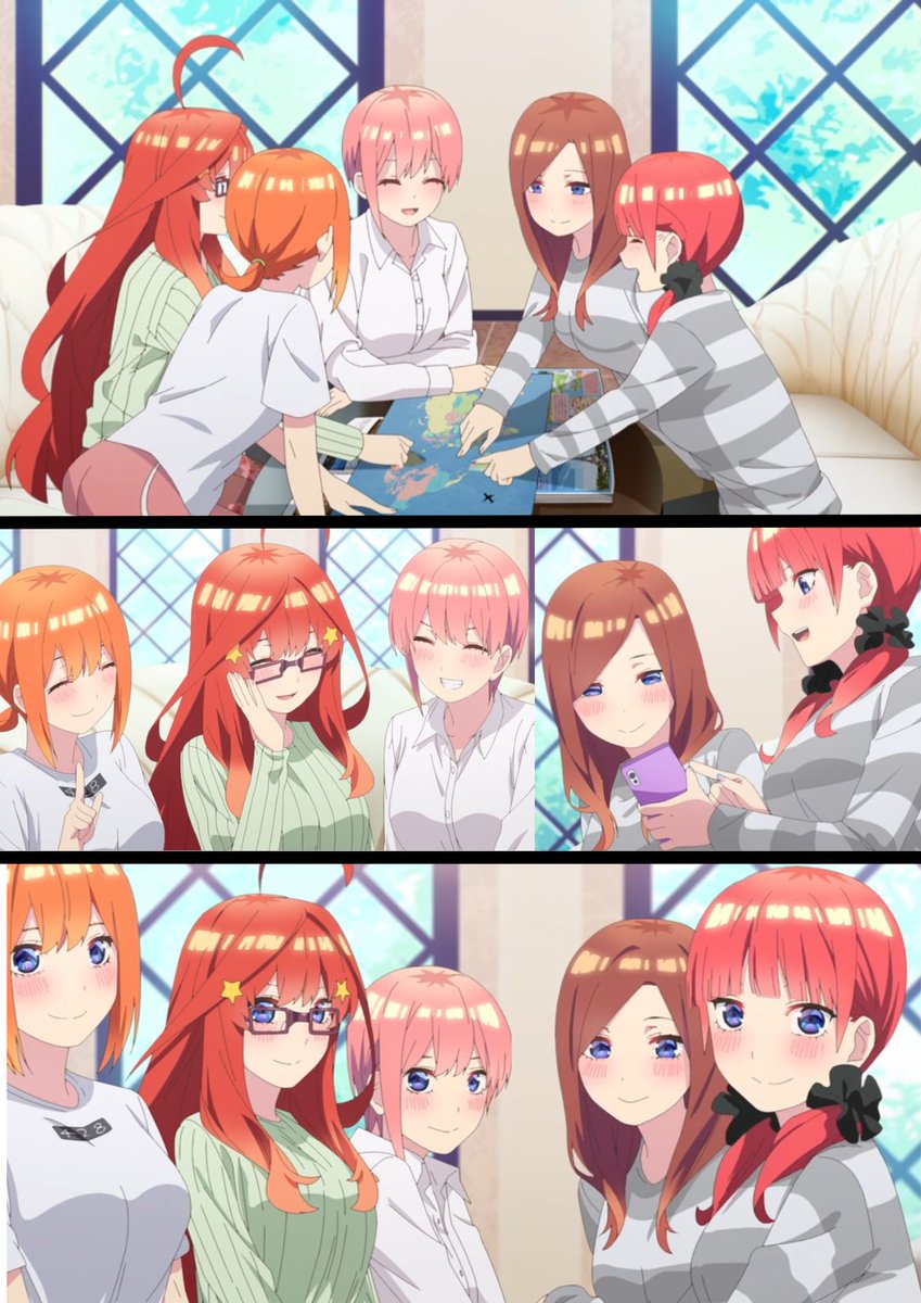 新婚旅行編はこの続きから始まるのかな🤔

＃五等分の花嫁