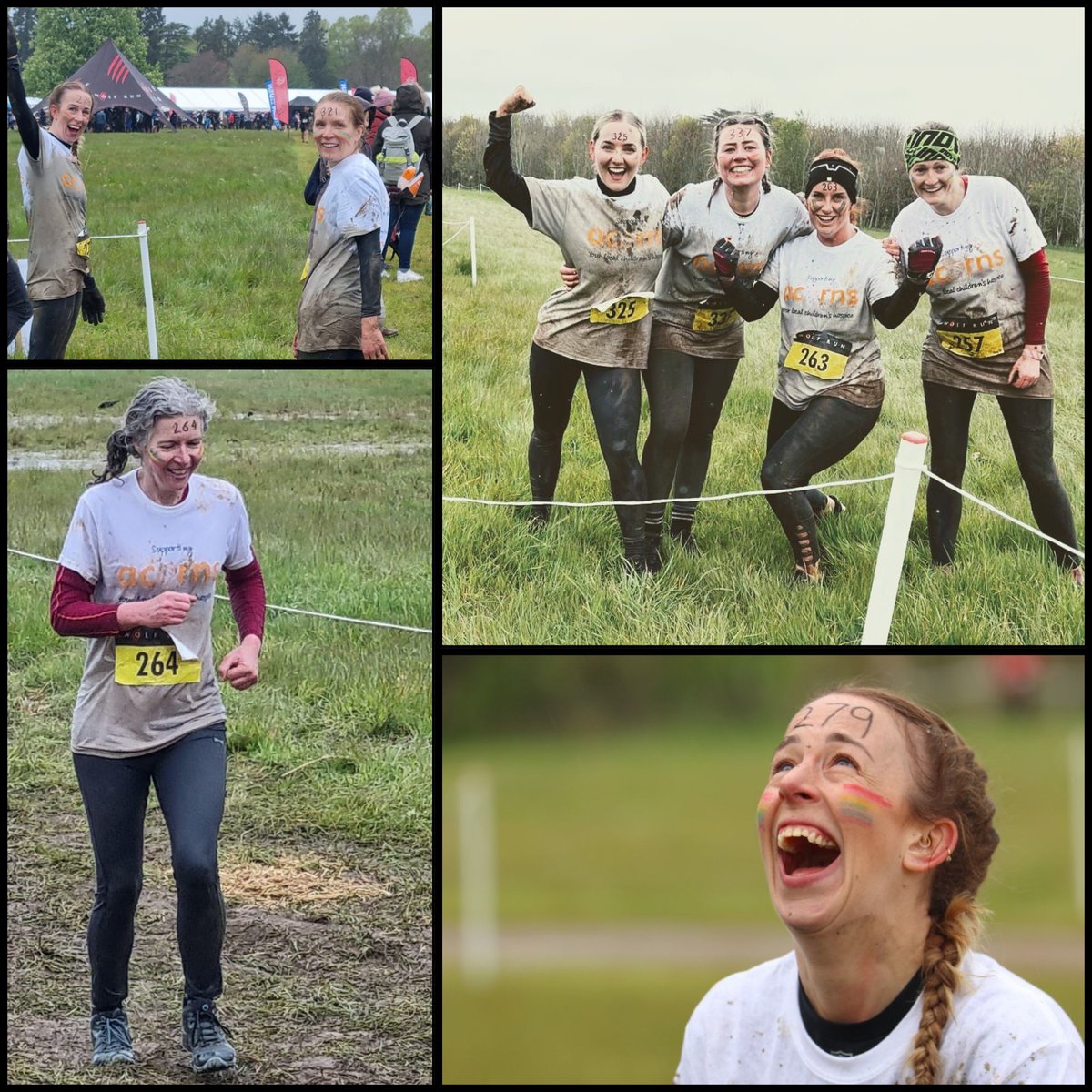 18 members of Warwickshire’s paediatric speech &amp;  language therapy team took part in the Wolf Run on Saturday to raise £4000 for Acorns Hospice in memory of Thea Evelyn: justgiving.com/page/sophie-li…
Congratulations to all involved 😀

#wolfrun2024 #fundraisingevent <a href="/nhsswft/">@nhsswft</a>