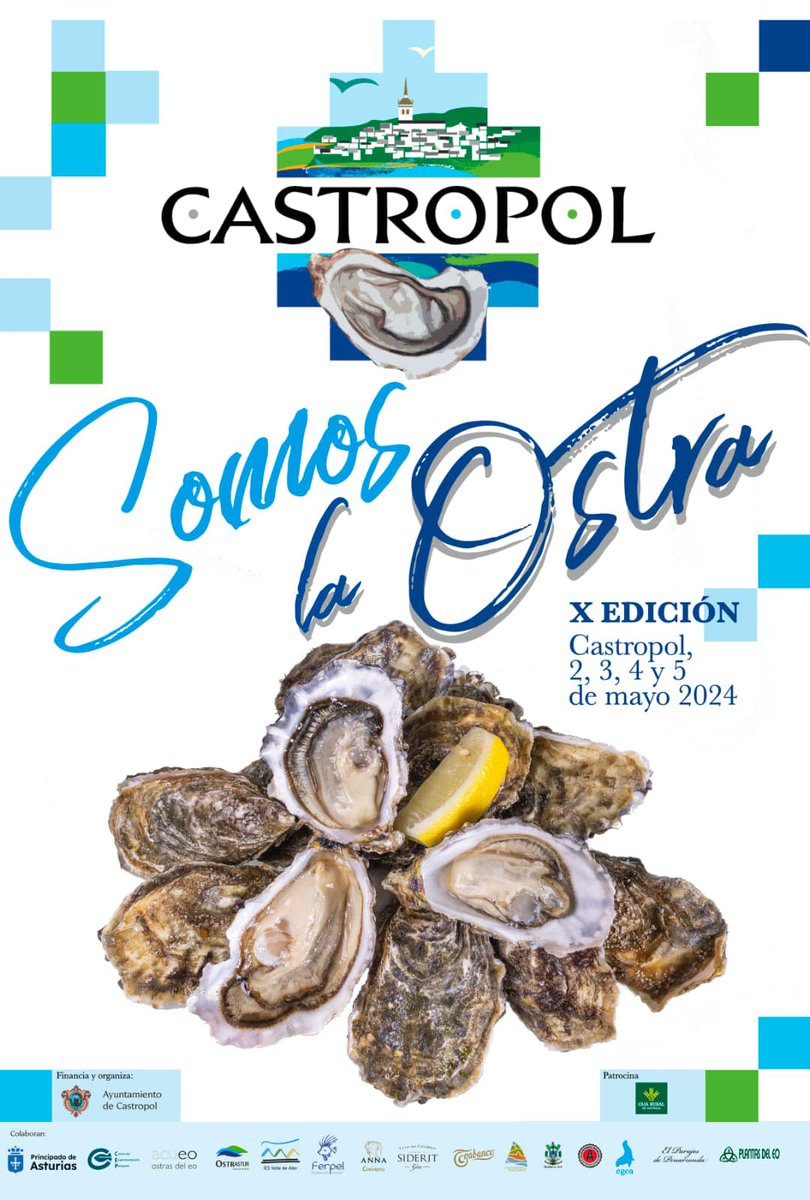 Planes gastronómicos en Asturias, además del Festival de la Ostra de Castropol, aquí 👉 eu1.hubs.ly/H08SbQr0