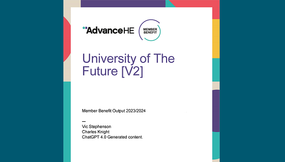 Following three roundtables about the impact of Generative AI on HE, @CharlesKnight and colleagues decided to test the discussion analysis, pitching Generative AI against their own work. social.advance-he.ac.uk/tlTMa7 #HigherEd #AdvanceHEmembers #AI