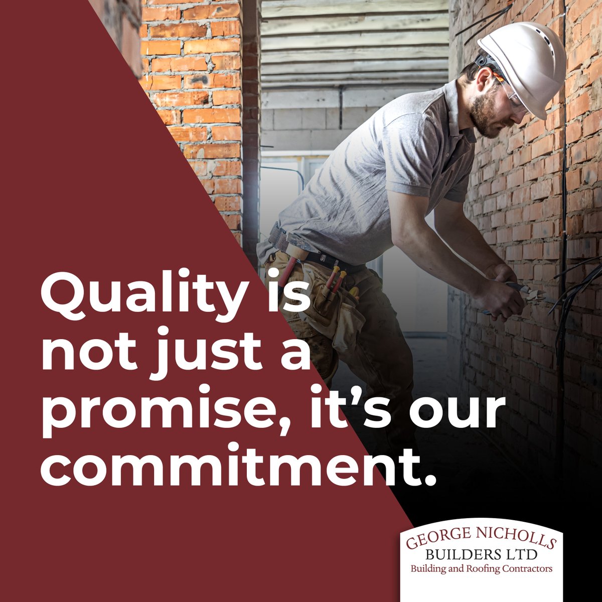 Quality is not just a promise, it's our commitment. Choose George Nicholls for your construction needs and experience superior workmanship every step of the way.
👷‍♂️

#Builders #Oxted #Surrey #Kent