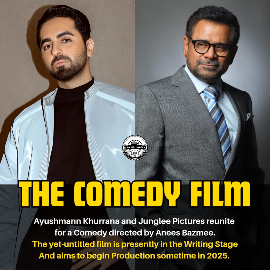 #AneesBazmee has two films to direct now... He's already filming #BhoolBhulaiyaa3 and will be directed #NoEntryMeinEntry/#NoEntry2. 🔥🔥🔥

#AyushmannKhurrana #ComedyFilm #SuryaCinefinite