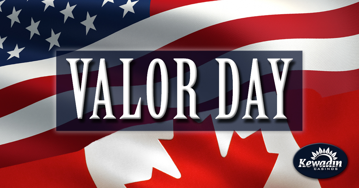 🌟 Valor Card Members 🌟 Every Tuesday we invite you to stop in for $5 Kewadin Credits after earning 10 points. Thank you for your valor and service! #Valor