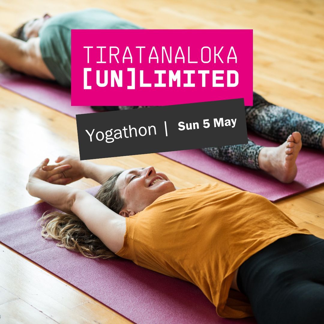 Yogathon | Sun 5 May | 10 - 5pm Schedule: 10am - 12pm Dynamic Yoga with Beck + Mindful Movement with Tara 12.30pm - 2.30pm Playful Yoga with Clem + Sound Bath with Laura 3pm - 5pm Restorative Yoga with Ruth + Yoga Nidra with Columba Book now: buff.ly/4cWljfC