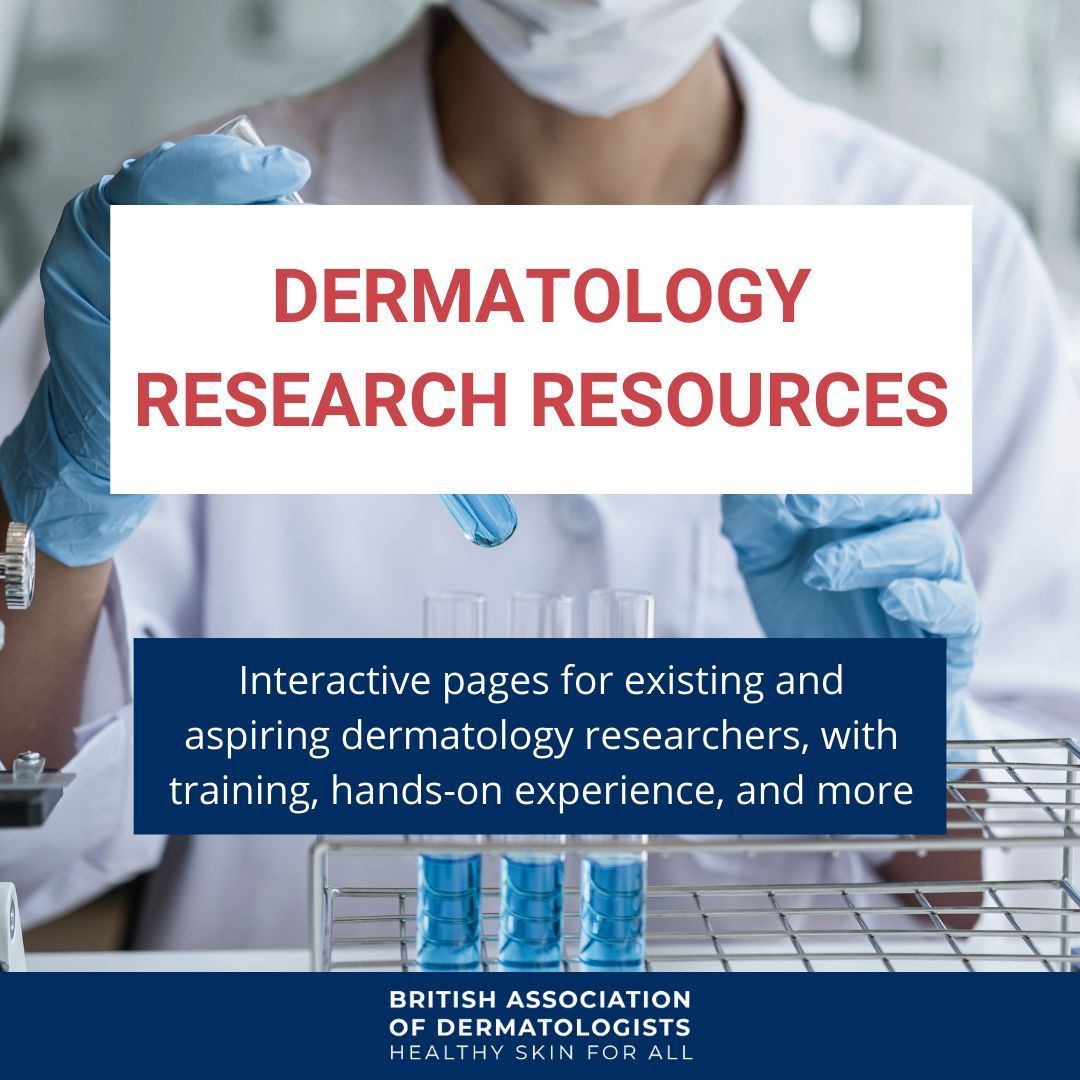 RESOURCES FOR DERMATOLOGISTS! Dermatologists looking to get into research are invited to use our dermatology research resource page. Each category features tips on where to get trained AND where to get hand-on experience. buff.ly/3xmDFGk