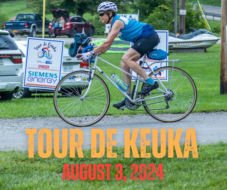 Thank you @Siemens_Energy for supporting Tour de Keuka and @uwst! We roll on August 3 from Hammondsport. Join us! Register: bikereg.com/tour-de-keuka-… #cycling #FingerLakes #KeukaLake