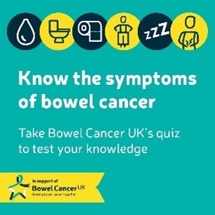 As we approach the end of #BowelCancerAwarenessMonth, the #OneThing @bowelcanceruk want you to do is test your knowledge about the disease. 
Enter orlo.uk/vCW0c