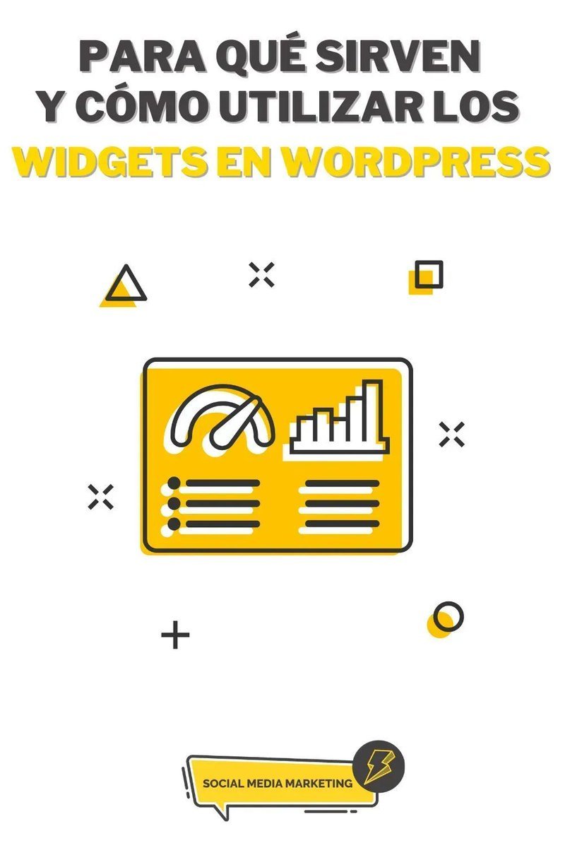 ✅ Qué son los widgets en WordPress y para qué sirven - Ejemplos ➡ buff.ly/3HquOpq #WordPress #widgets