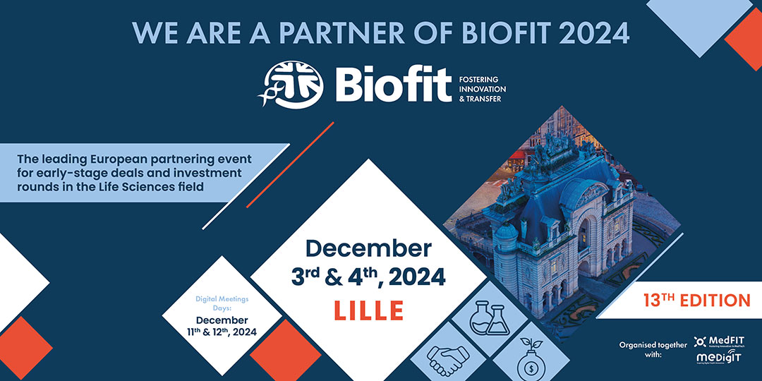 🎊 The BIA is proud to be a BioFIT 2024 partner Come and join us for the 13th edition of BioFIT, on 3-4 December 2024 in 📍 #Lille and on 11-12 December 2024 for #Digital Meetings ➡️ ow.ly/X9Nc50Rrg5F Thanks to our partnership, #BIAMembers can get 20% on the full pass 🚀