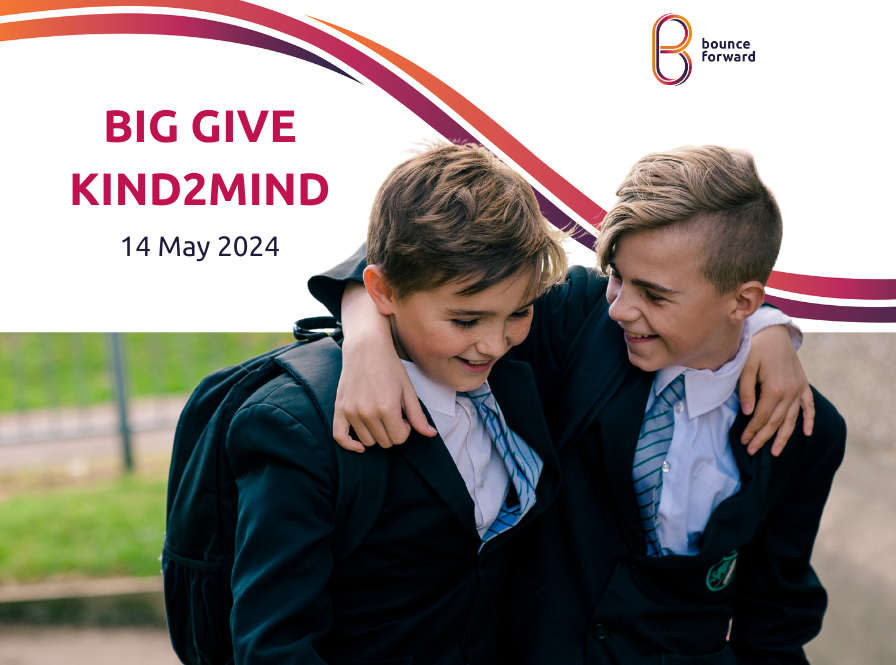 SET YOUR CALENDAR REMINDERS⏰

We're thrilled to be a part of @BigGive's #Kind2Mind campaign, going live in TWO weeks. Every pound raised up to £5,000 will be matched by Big Give — giving us the opportunity to raise an amazing £10,000!

Watch this space - ow.ly/xxv850RriQc