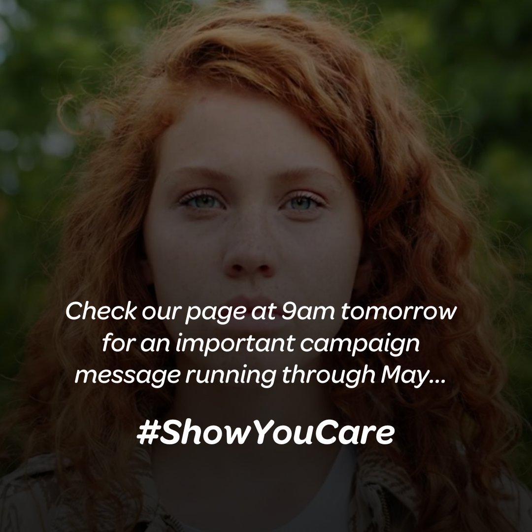 Set your reminders now because Cavell is launching an important campaign tomorrow… Check our socials at 9am and join in to #ShowYouCare.