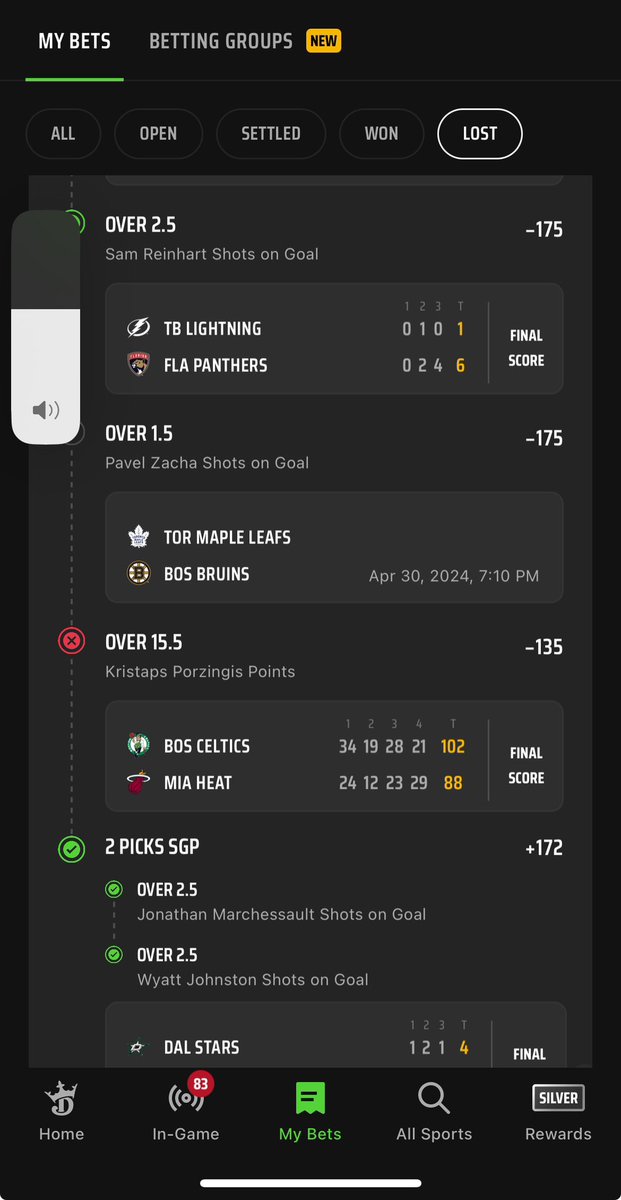 BigJimH65's tweet photo. Ouch!!! @kporzee getting hurt killed me!!! The only one I didn’t hit 😢 #badbeat #draftkings #payitout https://t.co/QlDgXErzTk