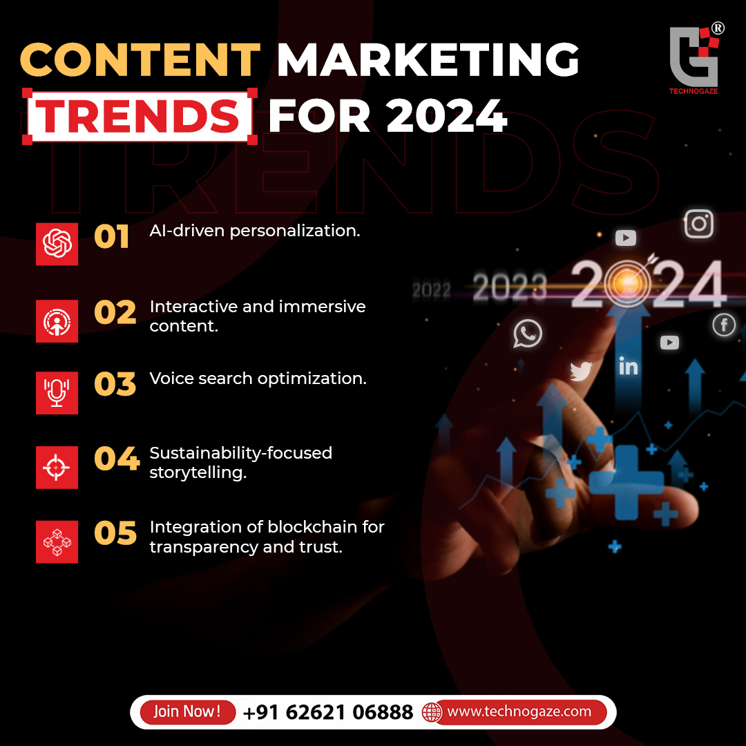 Find out the top content marketing trends for 2024! Learn how to stay ahead in the digital landscape.

Call: +91 9893688878

#digitalmarketingsuccess #digitalmaster  #contentmarketingtips #contentstrategy #business #entrepreneur #marketing