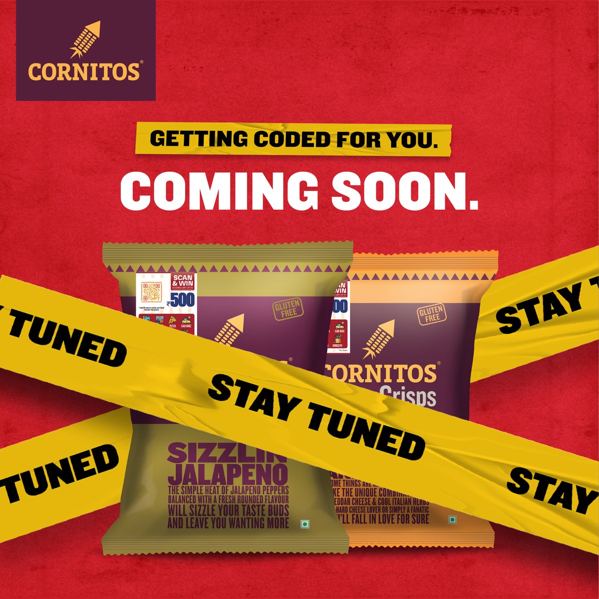 Shhh…can you keep a secret? 
We are planning something special for you all.​
Stay tuned to find out what it is.​
​
#Cornitos #CrunchAndWin #staytuned #guesswhatscoming #Guess #WildAsYouLike #ILoveCornitos #Crusties #CornyTheChimp #ILoveNachos #Nachos #Dip #Snacks #Snacking