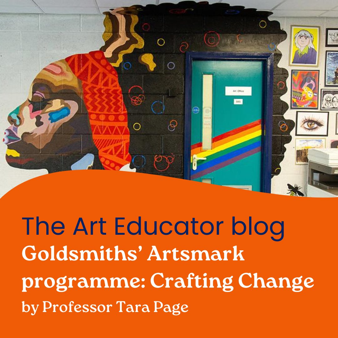 New Art Educator blog 💡 Professor Tara Page explores how Goldsmiths' learning programme for @Artsmarkaward schools aims to empower teachers to become agents of change, fostering innovation and reflection within school communities. nsead.org/publications/b… @GoldsmithsEduc1