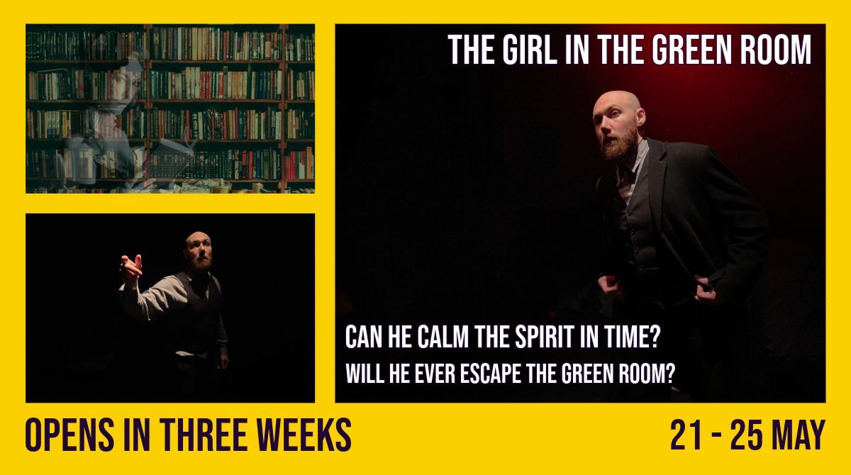 ‘The Girl in the Green Room’ by @ActLukeAdamson opens in three weeks at the Jack! ‘one of the best productions you are likely to find in any London pub theatre this year' ★★★★★ The Recs Presented by @PengeTheatre Runs 21 – 25 May Info: bit.ly/4c156Fw