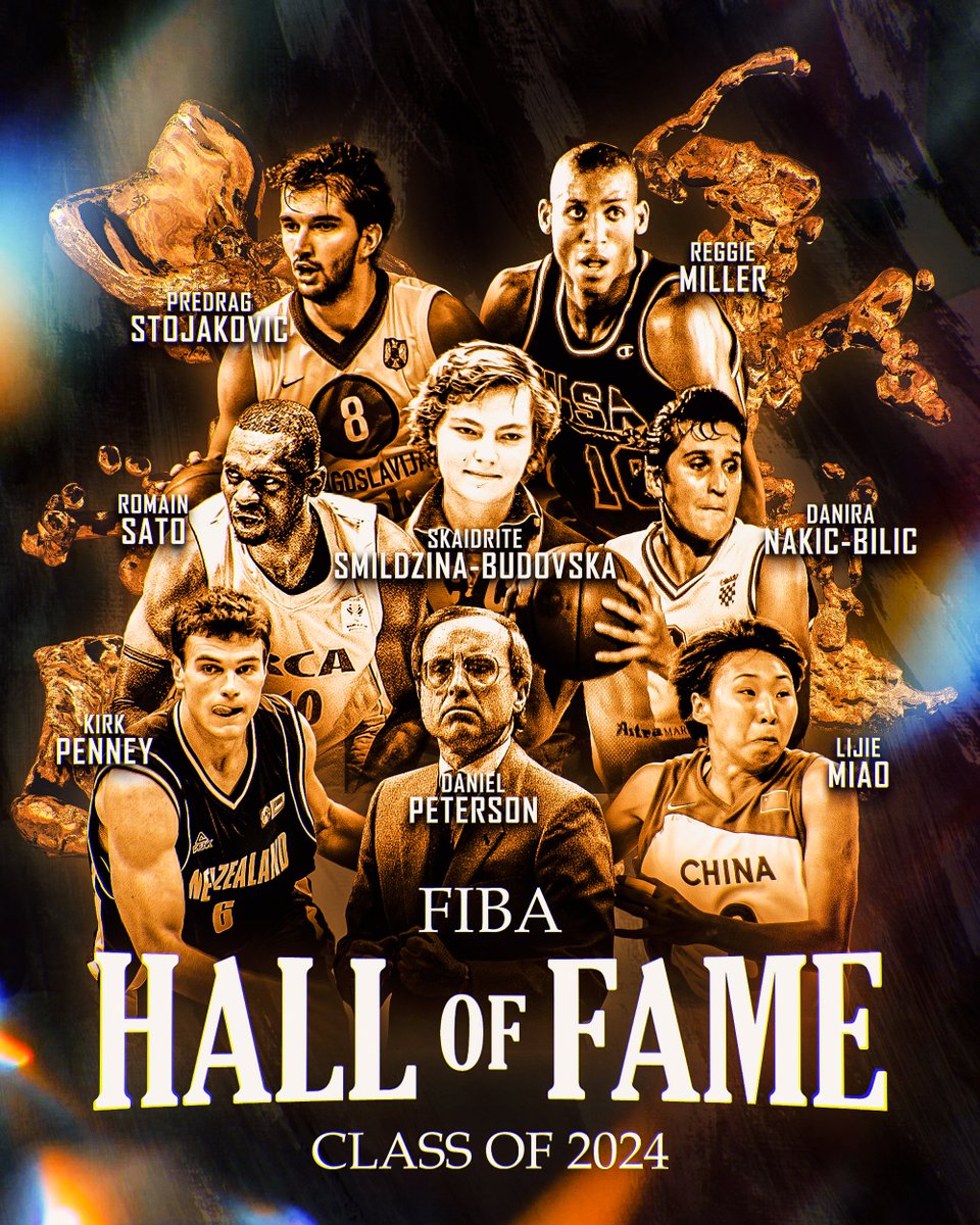 Introducing... the FIBA Hall of Fame Class of 2024 🌟