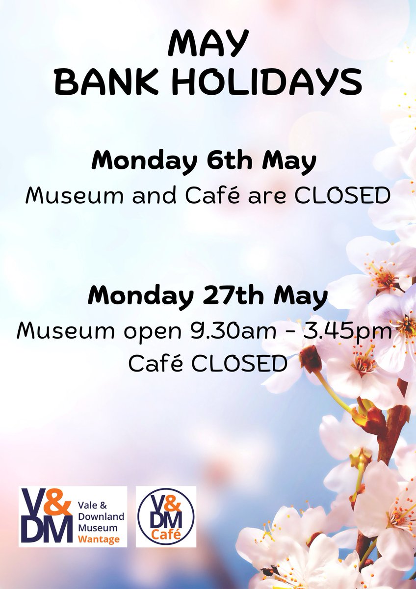 Here are our opening times for the upcoming #BankHolidays