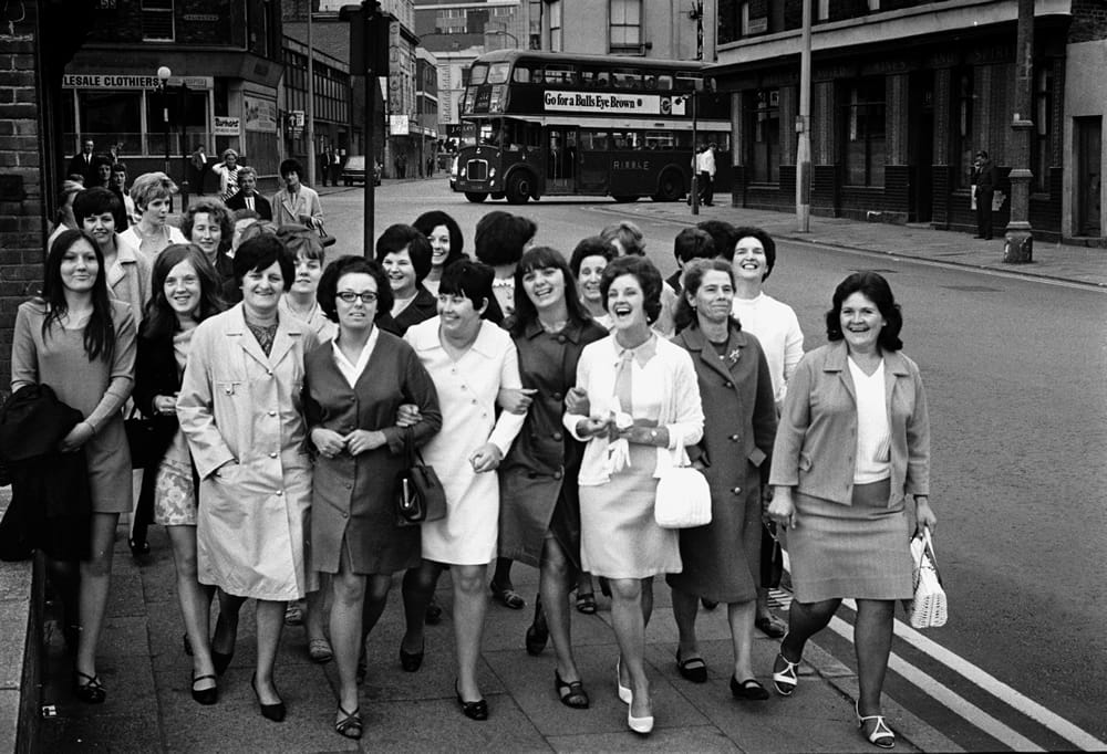 Looking for Ford Sewing machinists who went on strike from Halewood in 1968 for a Knowsley wide oral history project about strong women of the borough. Also, if your mum, nan, aunt etc. was there would love to hear your memories of the strike. DM me for more info.