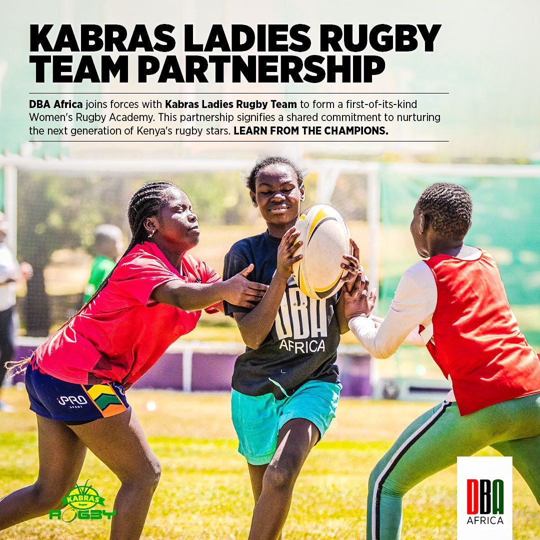 ‘When you invest in empowering female athletes, you invest in shaping the future.’ @Merddie, Chairman Kabras RFC We are proud to announce that DBA Africa has partnered with Kabras Sugar RFC to support their Ladies Rugby programme through coaching, equipment and future.