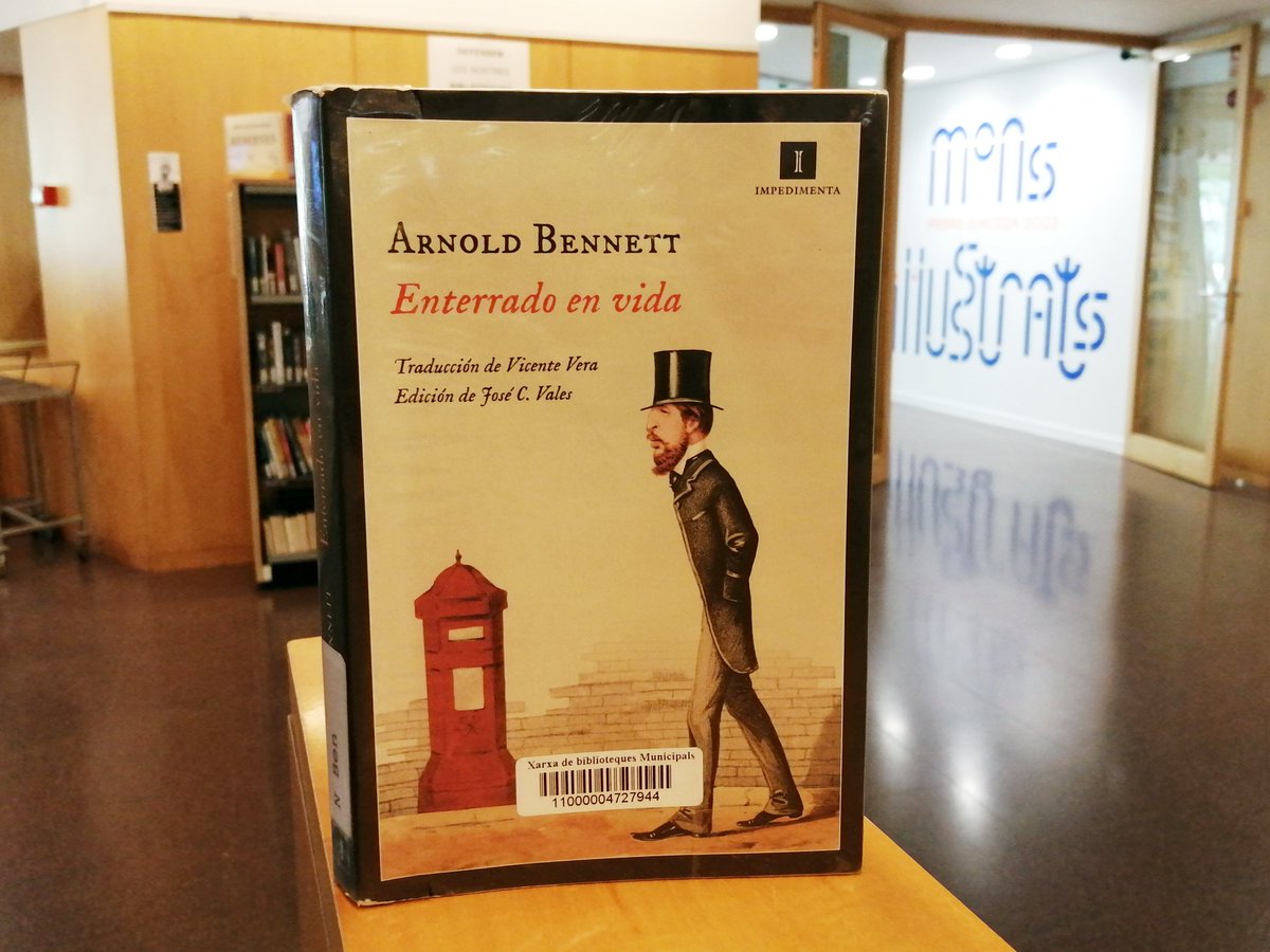 📩Entre els #Retornats d'avui a la #bbcnJaumeFuster, volem destacar 'Enterrado en vida' d'Arnold Bennett, una gran novel·la humorística farcida d’embolics i una àcida crítica de l’Anglaterra de l’època eduardiana, sobretot del món de l’art, dels diners i la cultura de l’èxit