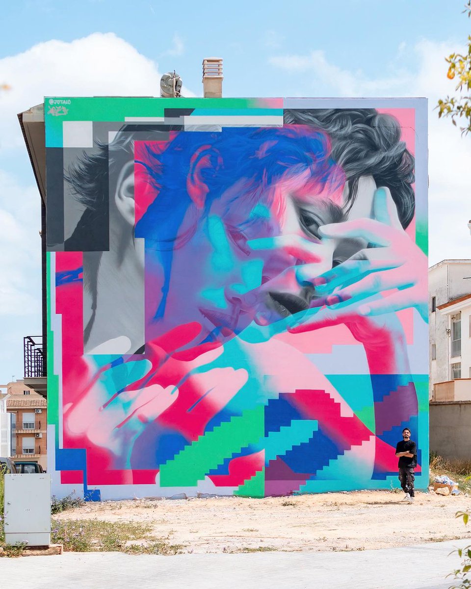 #Streetart by #JotaLópez @ #Cheste, Spain, for #GraffiteaCheste
More pics at: barbarapicci.com/2024/04/30/str…
#streetartCheste #streetartSpain #Spainstreetart #arteurbana #urbanart #murals #muralism #contemporaryart #artecontemporanea