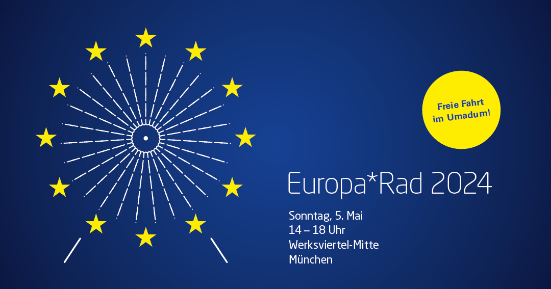 Am So, 5. Mai, dreht sich alles um 🇪🇺Europa im Münchner „Umadum“, dem Riesenrad im @Werksviertel. Gemeinsam mit @stadtmuenchen, mit @EP_in_MUC, CAP @LMU_Muenchen & weiteren Partnern laden wir zur freien Fahrt ein! Kommt vorbei & stellt Eure Fragen rund um die #Europawahl2024!